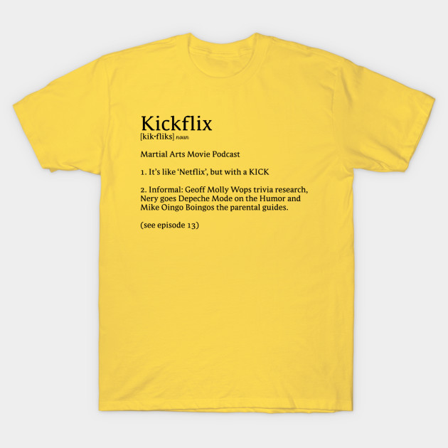 KickFlix - Molly Wop Definition (BLACK) by GeekBro Podcast Network